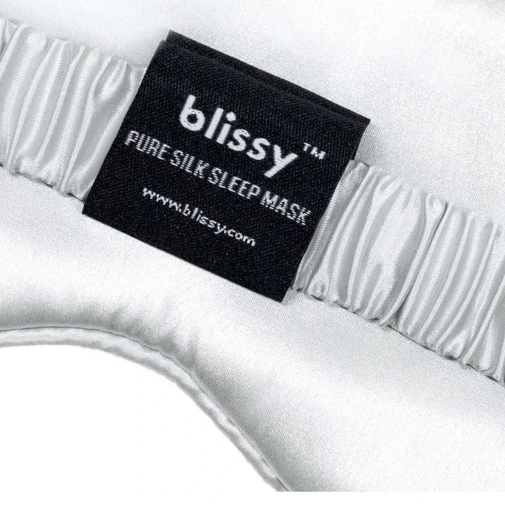 Blissy Silver Sleep Mask